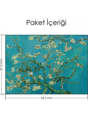 Artikel Van Gogh Badem Çiçekleri Notebook Sticker,Laptop sticker,Hp Sticker,Asus Sticker,15.6 inç Sticker