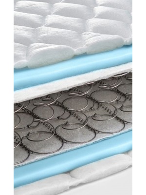 Heyner Green Sleep Bamboo Kumaş  Orta Sert  Yaylı Yatak 90 x 150 cm