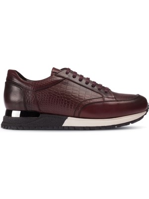 Deery  Deri Bordo Erkek Ayakkabı