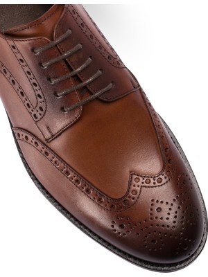 Deery Deri Taba Rengi Klasik Erkek Ayakkabı