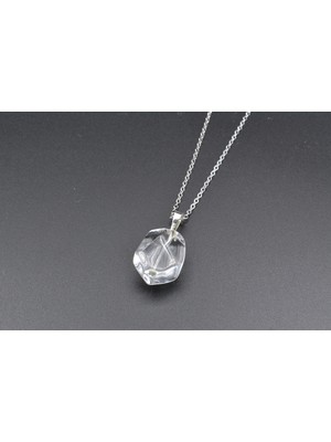 Murty99 Hakiki Doğal Kristal Kuvars Kolye Ucu 1.kalite 042