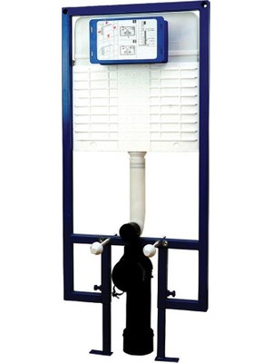 Bien Banyo Vıctoria Alçıpan Uyumlu Yere Hızlı Montaj Gömme Rezervuar