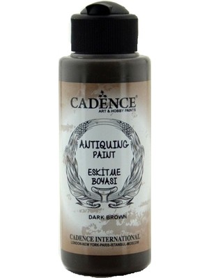Cadence Eskitme (Antiquin) Boyası 300 - Koyu Kahve 120 ml