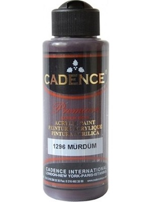 Cadence Akrilik Boya 1296 Mürdüm 120 ml Akrilik Boya