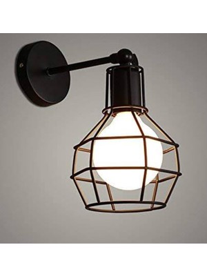 Riolight  Retro Siyah Kafes Aplik