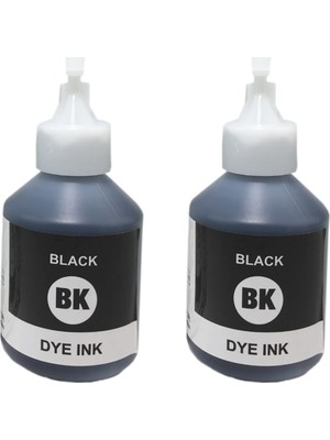 Ekoset Brother DCP-T300 T310 T500W T510W uyumlu Siyah mürekkep 2 adet 100 ml