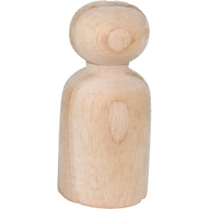 Naturel Ahşap İnsancıklar Çocuk Figür,