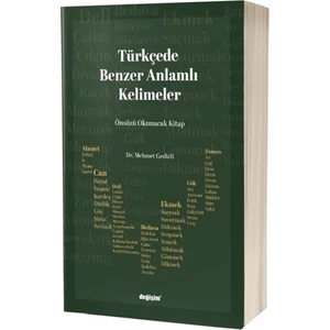 Değişim Yayınları Türkçede Benzer Anlamlı Kelimeler - Mehmet Gedizli