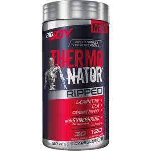 Bigjoy Sports Terminatör Ripped L-Carnitine CLA Yağ Yakici Termojenik Zayiflama 120 Kapsül