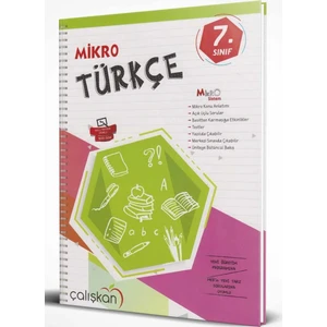 Çalışkan Yayınları 7. Sınıf Türkçe Mikro Defter
