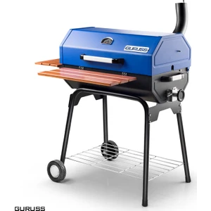 75 cm Kömürlü Barbekü Mangal Gece Mavisi