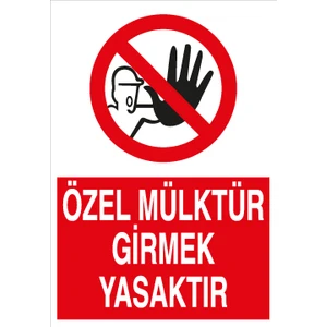 Canis Etiket Özel Mülktür Girmek Yasaktır Dekota