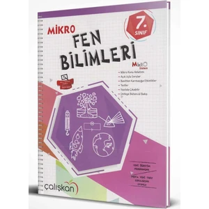 Çalışkan Yayınları 7. Sınıf Fen Bilimleri Mikro Defter