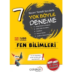 Çalışkan Yayınları 7. Sınıf Yok Böyle Fen Bilimleri Branş Denemesi