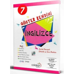 Çalışkan Yayınları 7. Sınıf İngilizce Göster Kendini Soru Bankası