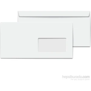 Diplomat Zarf Pencereli 10,5x24 110 gr 1.Hamur 500 Adet