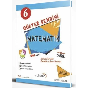Çalışkan Yayınları 6. Sınıf Matematik Göster Kendini Soru Bankası