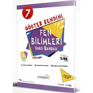 Çalışkan Yayınları 7. Sınıf Fen Bilimleri Göster Kendini Soru Bankası