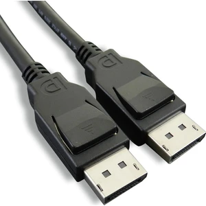 V1.2 Vesa DisplayPort Sertifikalı 21.60 Gbps Bandwith 5K 30Hz, 4K 60Hz, 2K 165Hz, 1080p 240Hz Destekli FreeSync G-Sync Displayport Kablo - CK01131B0EAE1M8