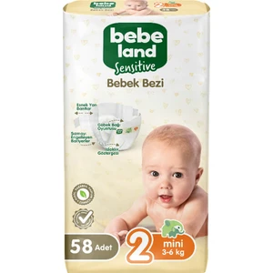 Sensitive Bebek Bezi Midi 2 Numara 58 Adet