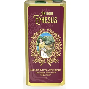 Antique Ephesus Erken Hasat Soğuk Sıkım Ödüllü Sızma Zeytinyağı 5 lt-Yeni Hasat-LONDON International Olive Oil Competition (LIOOC 2024)