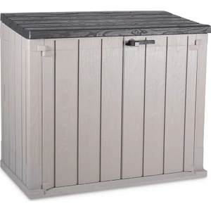 Storer Plus 840 Lt Bahçe Depolama Dolabı, Sandığı, Çöp Konteyneri  Gri/ Antrasit