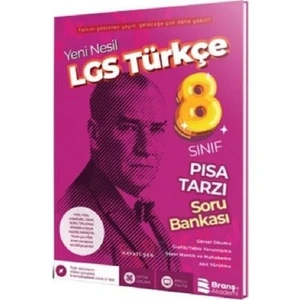 Branş Akademi Yayınları 8. Sınıf Yeni Nesil LGS Türkçe Soru Bankası