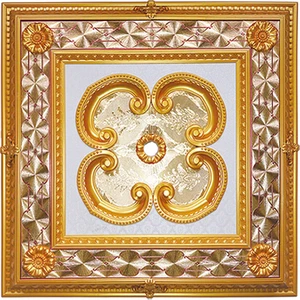 DECOGOLD 90*90 cm Kare Saray Tavan Ürünleri