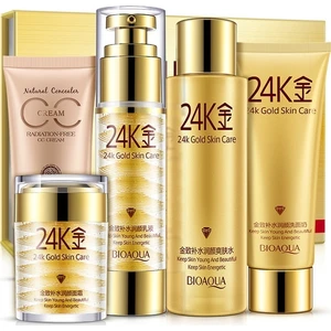 24K Altın 5'li Anti-age Cilt Bakım Seti 5 parça