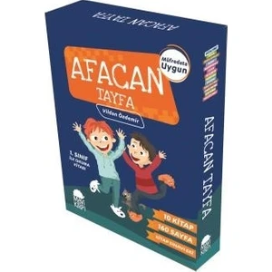 Afacan Tayfa 1. Sınıf İlk Okuma Seti (10 Kitap) - Vildan Özdemir
