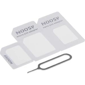 Sim Kart Adaptörü + Sim Kart İğnesi - Beyaz