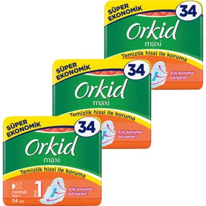 Maxi 1 Normal Hijyenik Ped 4 x 3 Paket