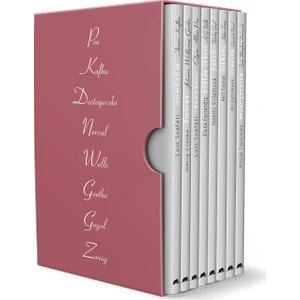 Resimli Başyapıtlar - 8 Kitap Takım - Franz Kafka
