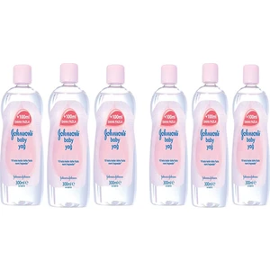 Johnson's Baby Nemlendirici Bebek Yağı Pembe 300 ml 6'lı