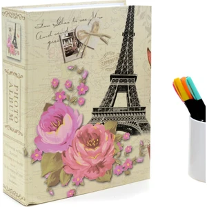 Nobby Star 10 x 15 Ebatında 100'lük Paris Desen Fotoğraf Albümü Eyfel Kulesi
