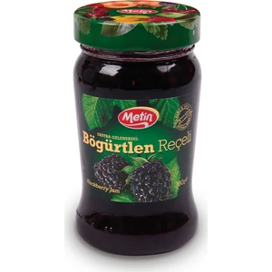 360 Gr Böğürtlen Reçeli Cam Kavanoz