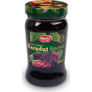 360 Gr Karadut Reçeli Cam Kavanoz