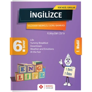 Sonuç Yayınları  6.Sınıf Ingilizce Modüler Set