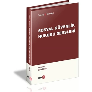 Sosyal Güvenlik Hukuku Dersleri