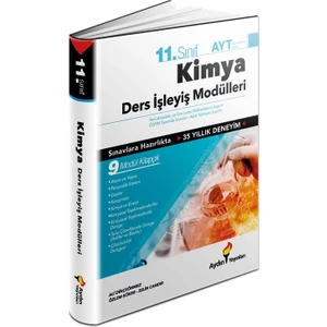 Aydın Yayınları 11. Sınıf Kimya Ders İşleyiş Modülleri