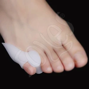 Serçe Parmak Bunyon Kemik Koruyucu (Çift) Makarali - Ten Rengi - Soles-white