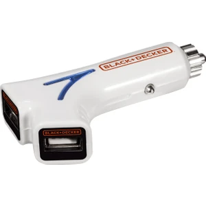 Black & Decker PIUSB2BE 3.1 Amper Çift Çıkışlı Usb Araç Şarj Cihazı