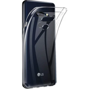 LG G8 ThinQ Soft Silikon Kılıf - Şeffaf
