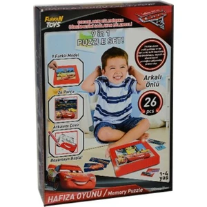 R Cars 9 in 1 Hafıza Oyunu