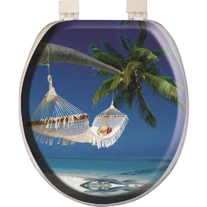 Classic Desenli Yumuşak Klozet Kapağı