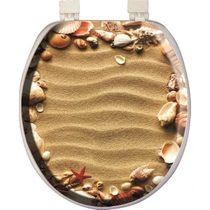 Classic Desenli Yumuşak Klozet Kapağı