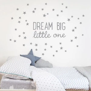 Tilki Dünyası Dream Big Little One Bebek ve Çocuk Odası Sticker