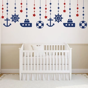 Tilki Dünyası Kaptan Olacak Çocuk Xl Denizci Bebek ve Çocuk Odası Duvar Sticker