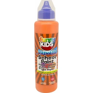 Funny Kids Yıkanabilir Okul Boyası 500 ml - 2924 Somon