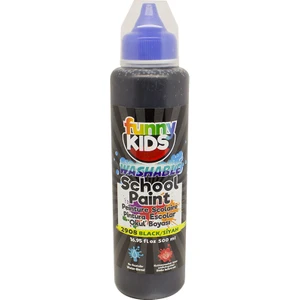 Funny Kids Yıkanabilir Okul Boyası 500 ml - 2908 Siyah